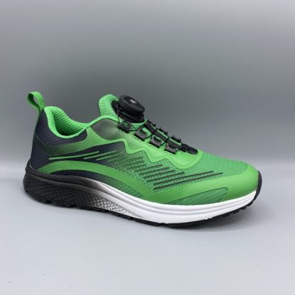 Piedro Sport schoenen met draaiknop groen - Vermeulen Modeschoenen Dongen