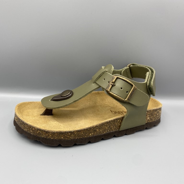 211 Kipling sandalen groen - Vermeulen Modeschoenen Dongen