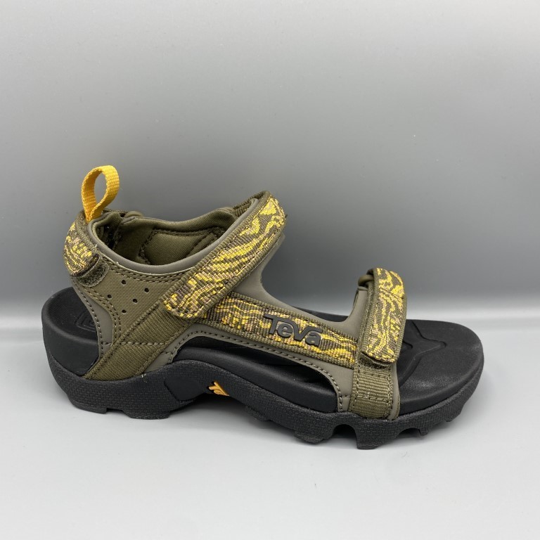 263 Teva sandalen groen geel - Vermeulen Modeschoenen Dongen